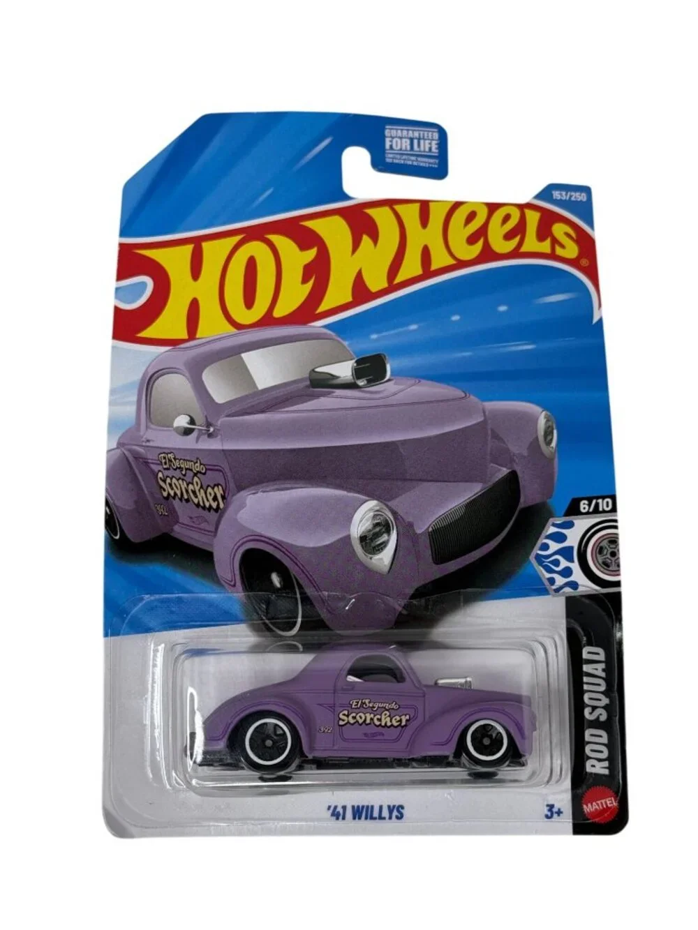 Hot Wheels 41 Willys Purple Rod Squad 153/250 2026 New